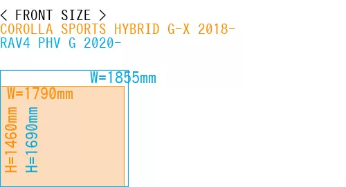 #COROLLA SPORTS HYBRID G-X 2018- + RAV4 PHV G 2020-